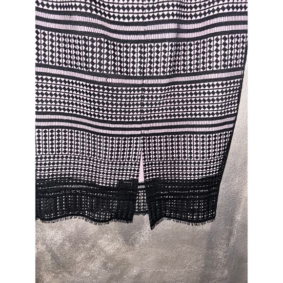 LK Bennett Maddox Professional Wednesday Dark Academia Office Lace Pencil Skirt - Picture 8 of 11